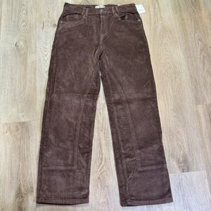 WE THE FREE Risk Taker Cord Jeans Women's Size 29‎ Chocolate Truffle Brown NWT